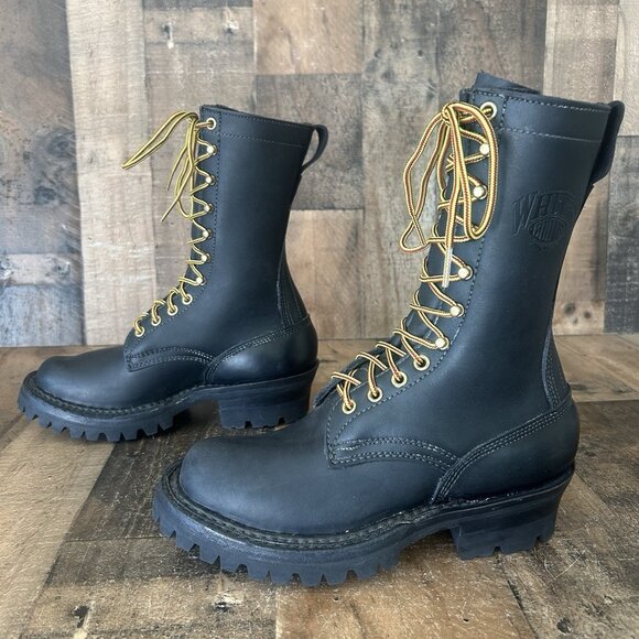 Whites W400V Firefighter Logger Soft Toe Work Boots Womens 7.5 B - Picture 2 of 12